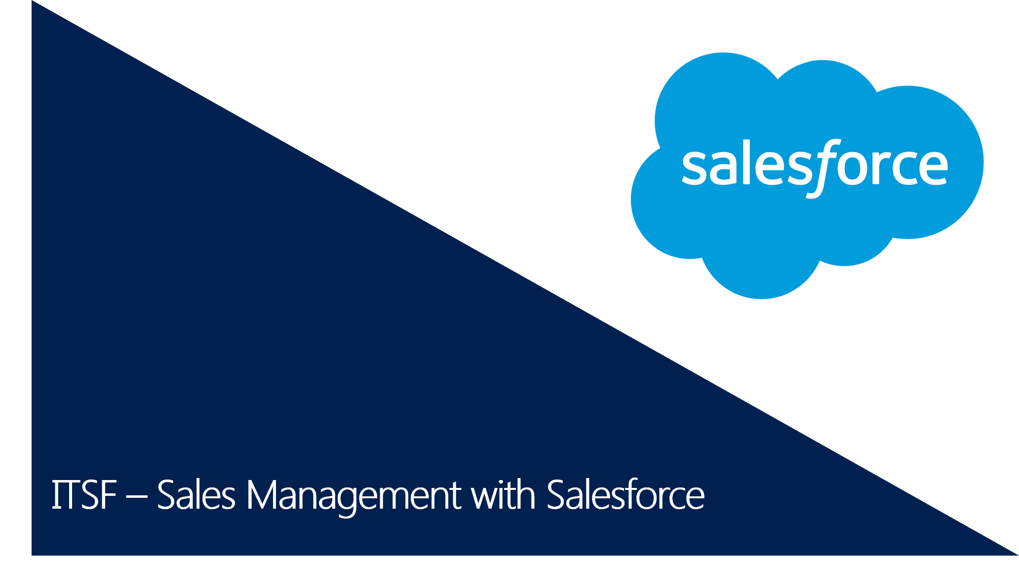 MASTER-NICF-CRM -Sales Management (SF) [CRS-Q-0031814-ICT] MASTER-SF1